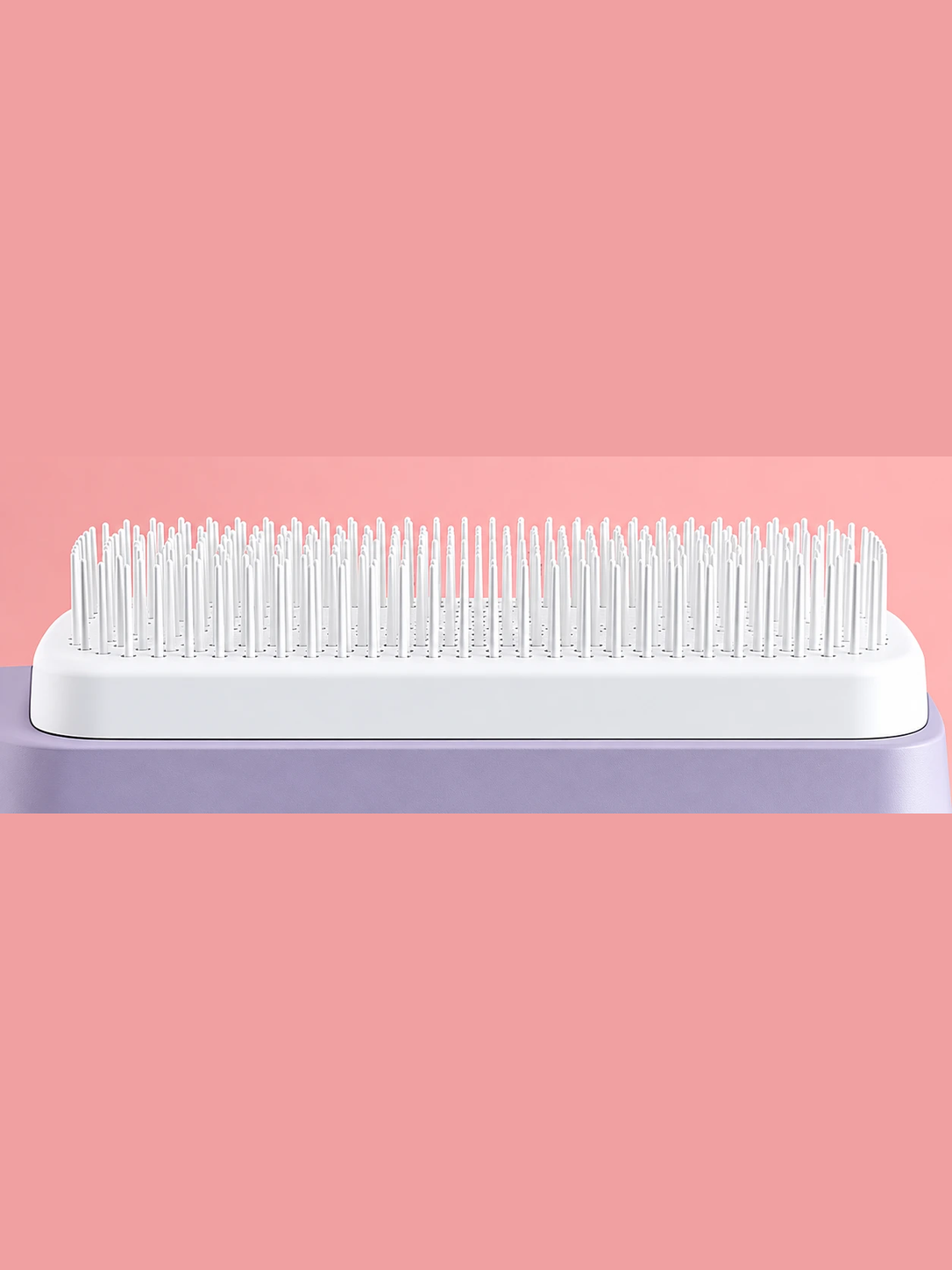 VAYLIORA Self-Cleaning Hairbrush, light purple